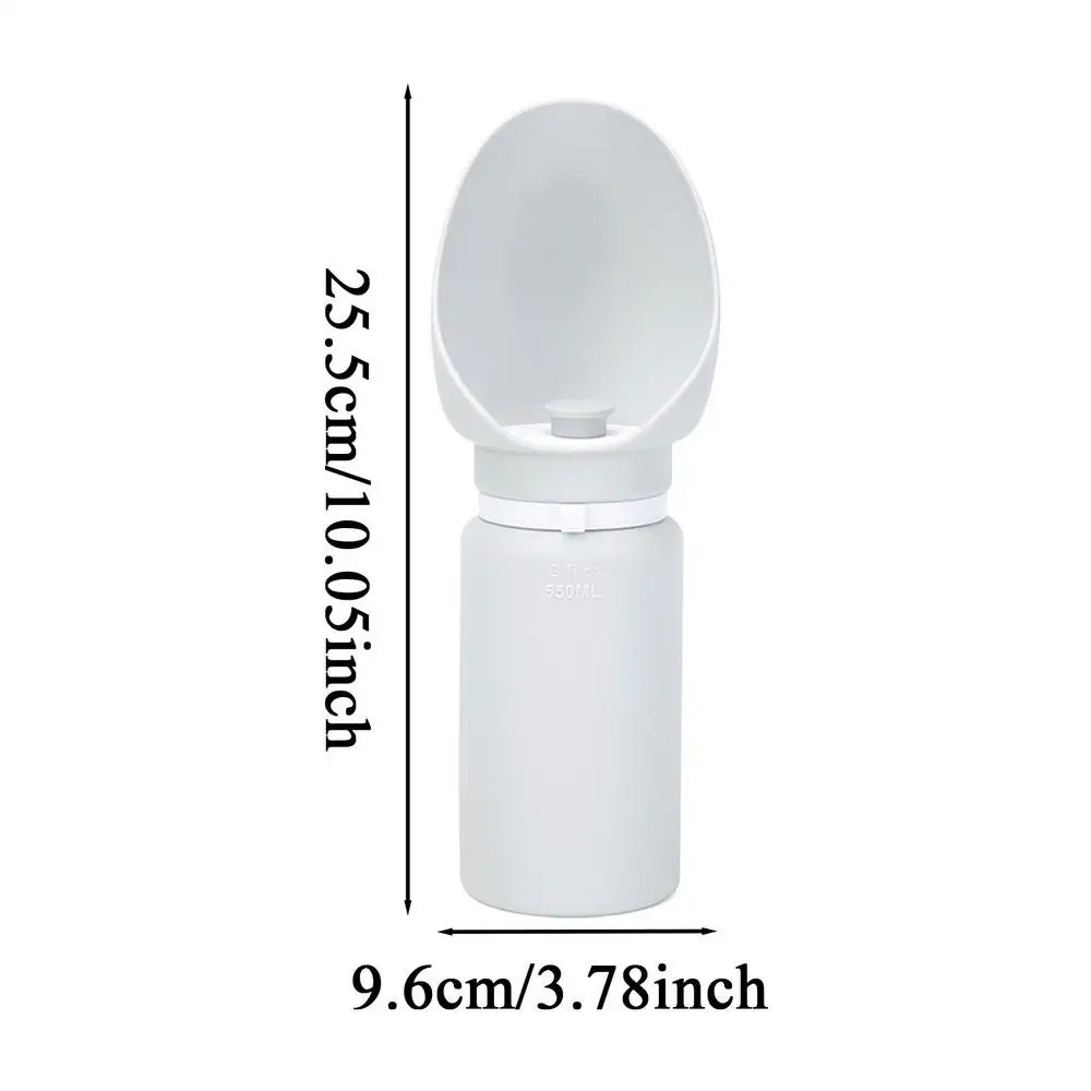 QiBeDa GoBottle Flex – Faltbare Trinkflasche für Hunde