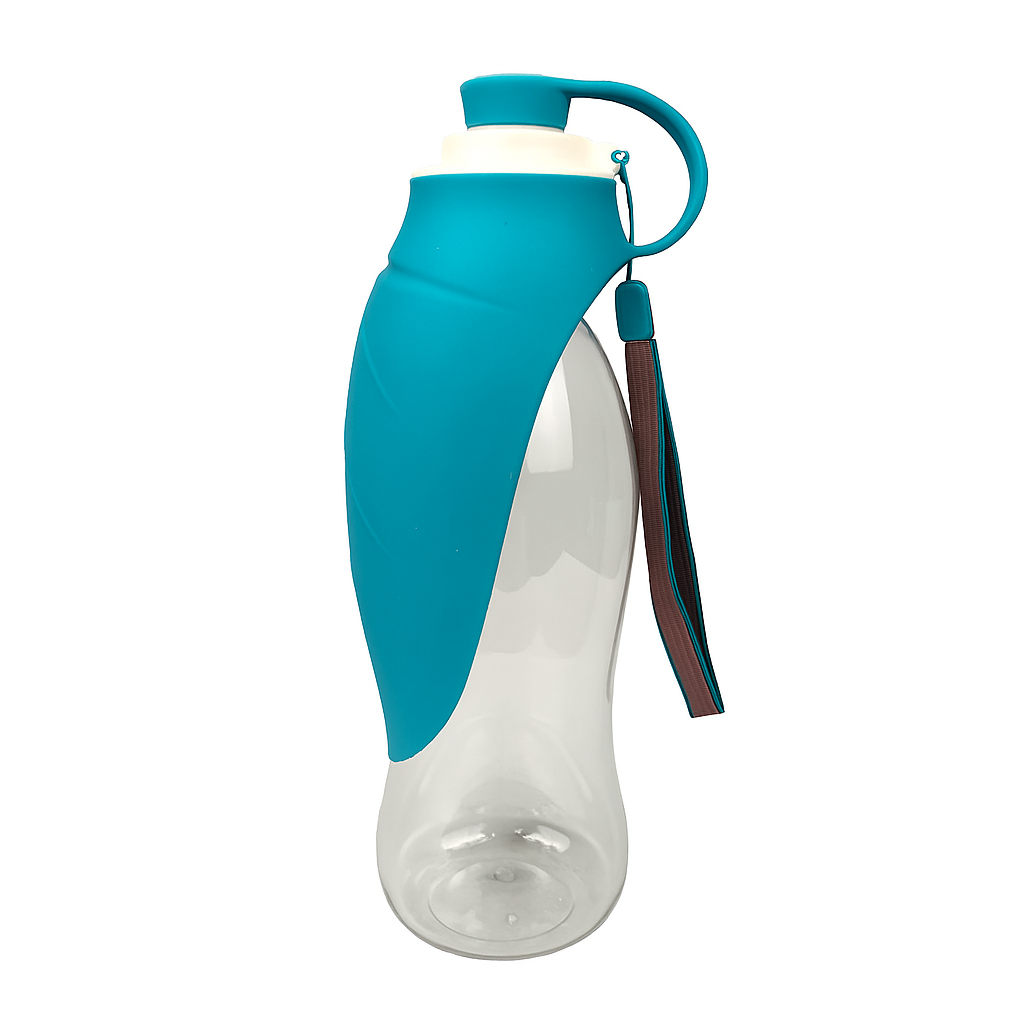 QiBeDa GoBottle Solid – Hochwertige Plastik-Trinkflasche für Hund & Halter